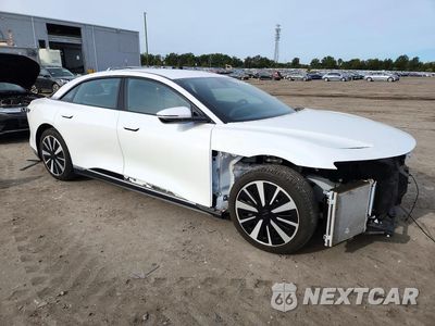 Czwarte zdjęcie samochodu z boku: 2023 LUCID MOTORS AIR PURE VIN:50EA1PFA5PA007942 - miniatura