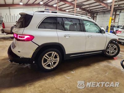 Trzecie zdjęcie samochodu z tyłu: 2020 MERCEDES-BENZ GLB 250 4MATIC VIN:W1N4M4HB8LW033602 - miniatura