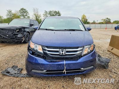 Piąte zdjęcie samochodu w środku: 2015 HONDA ODYSSEY EX VIN:5FNRL5H40FB097228 - miniatura