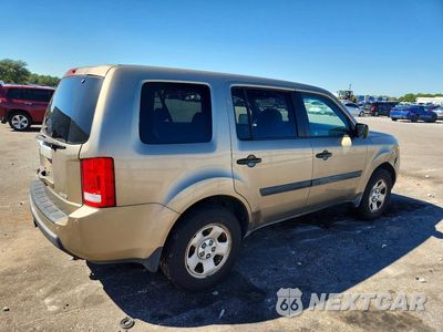 Trzecie zdjęcie samochodu z tyłu: 2011 HONDA PILOT LX VIN:5FNYF4H24BB103165 - miniatura