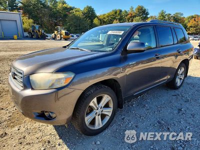 2008 TOYOTA HIGHLANDER SPORT JTEES43A982087842 - główne zdjęcie licytacji z USA - miniatura