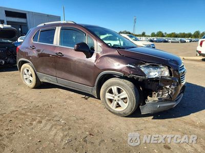 Czwarte zdjęcie samochodu z boku: 2016 CHEVROLET TRAX 1LT VIN:KL7CJLSB5GB548999 - miniatura
