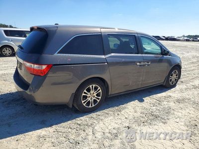 Trzecie zdjęcie samochodu z tyłu: 2013 HONDA ODYSSEY EXL VIN:5FNRL5H69DB079230 - miniatura