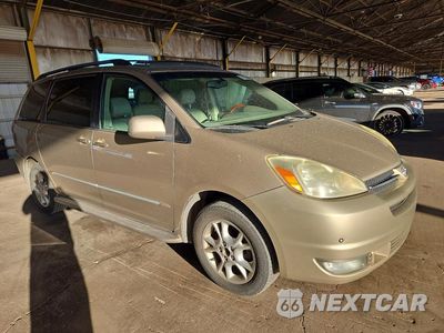 Czwarte zdjęcie samochodu z boku: 2005 TOYOTA SIENNA XLE LIMITED 7 PASSENGER VIN:5TDBA22C55S040488 - miniatura