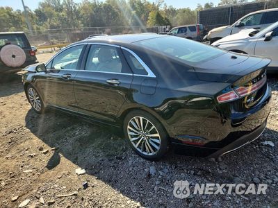 Drugie zdjęcie samochodu z przodu: 2017 LINCOLN MKZ SELECT VIN:3LN6L5D9XHR612575 - miniatura