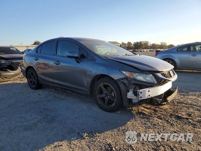Czwarte zdjęcie samochodu z boku: 2013 HONDA CIVIC LX VIN:19XFB2F52DE287051 - miniatura