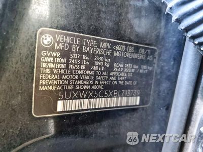 Zdjęcie 13 z 13 samochodu: 2011 BMW X3 XDRIVE28I VIN:5UXWX5C5XBL713739 - miniatura