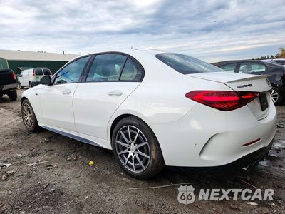 Drugie zdjęcie samochodu z przodu: 2024 MERCEDES-BENZ C 43 AMG VIN:W1KAF8HB8RR171617 - miniatura