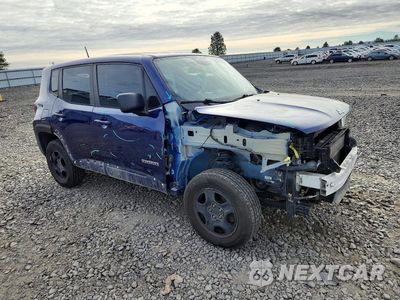 Czwarte zdjęcie samochodu z boku: 2018 JEEP RENEGADE SPORT VIN:ZACCJBAB4JPJ56881 - miniatura
