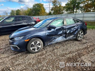 2020 HONDA CIVIC LX 19XFC2F6XLE027386 - główne zdjęcie licytacji z USA - miniatura