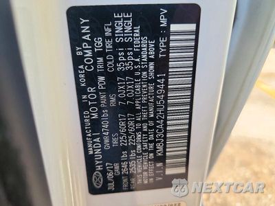 Zdjęcie 12 z 12 samochodu: 2024 HYUNDAI TUCSON SE VIN:KM8J3CA42HU549441 - miniatura