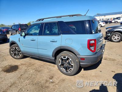 Drugie zdjęcie samochodu z przodu: 2023 FORD BRONCO SPORT OUTER BANKS VIN:3FMCR9C63PRD57184 - miniatura