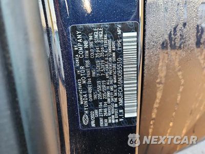Zdjęcie 13 z 13 samochodu: 2022 HYUNDAI TUCSON SEL CONVENIENCE VIN:KM8JFCA16NU065510 - miniatura