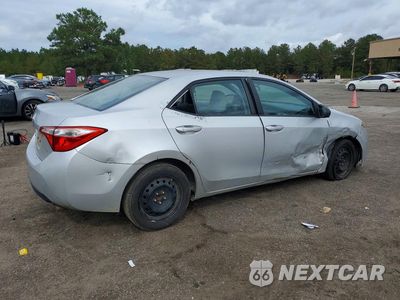 Trzecie zdjęcie samochodu z tyłu: 2014 TOYOTA COROLLA LE VIN:5YFBURHEXEP137753 - miniatura