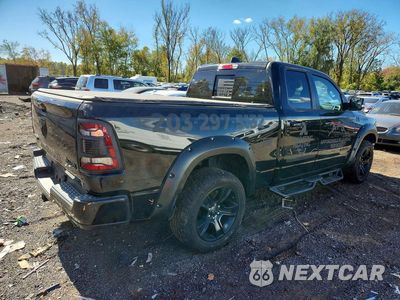Trzecie zdjęcie samochodu z tyłu: 2022 RAM 1500 BIG HORN/LONE STAR VIN:1C6SRFBT7NN361624 - miniatura