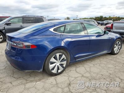 Trzecie zdjęcie samochodu z tyłu: 2020 TESLA MODEL S VIN:5YJSA1E27LF378750 - miniatura