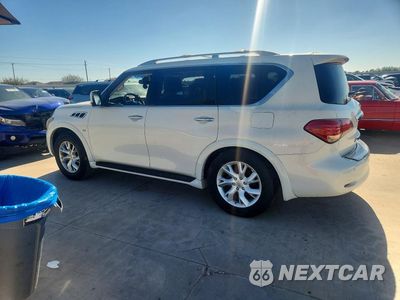 Drugie zdjęcie samochodu z przodu: 2014 INFINITI QX80 BASE VIN:JN8AZ2NF8E9554655 - miniatura