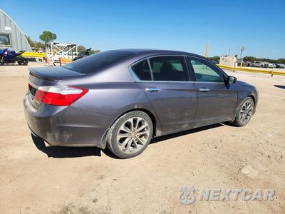 Trzecie zdjęcie samochodu z tyłu: 2015 HONDA ACCORD SPORT VIN:1HGCR2F56FA270968 - miniatura