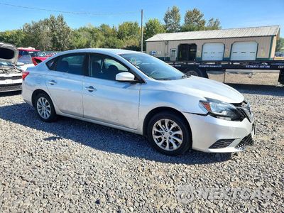 Czwarte zdjęcie samochodu z boku: 2018 NISSAN SENTRA SV VIN:3N1AB7AP2JY226408 - miniatura