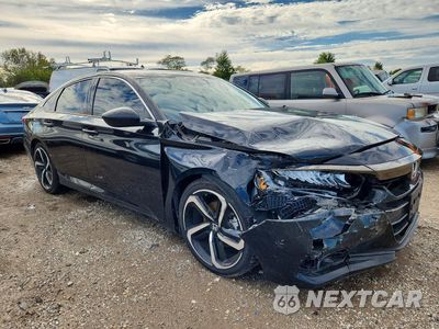 Czwarte zdjęcie samochodu z boku: 2022 HONDA ACCORD SPORT SE VIN:1HGCV1F42NA115698 - miniatura