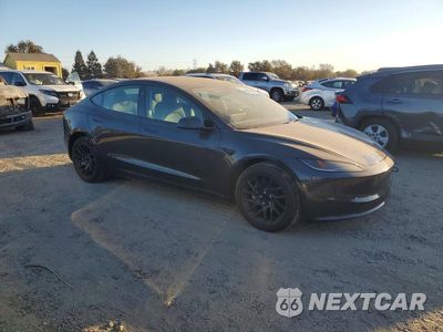 Czwarte zdjęcie samochodu z boku: 2024 TESLA MODEL 3 VIN:5YJ3E1EAXRF724234 - miniatura