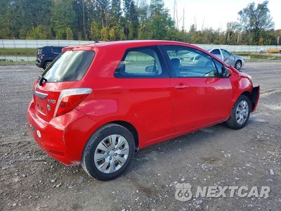 Trzecie zdjęcie samochodu z tyłu: 2014 TOYOTA YARIS 3-DOOR L VIN:JTDJTUD3XED597116 - miniatura