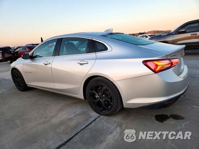 Drugie zdjęcie samochodu z przodu: 2021 CHEVROLET MALIBU LT VIN:1G1ZD5ST3MF031206 - miniatura
