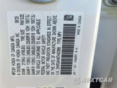 Zdjęcie 12 z 12 samochodu: 2026 HONDA CR-V EX VIN:2HKRS4H46TH423866 - miniatura