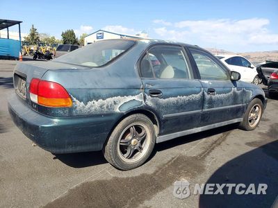 Trzecie zdjęcie samochodu z tyłu: 1998 HONDA CIVIC LX VIN:2HGEJ6679WH622614 - miniatura