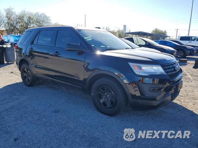 Czwarte zdjęcie samochodu z boku: 2018 FORD EXPLORER POLICE INTERCEPTOR VIN:1FM5K8AR9JGB12523 - miniatura