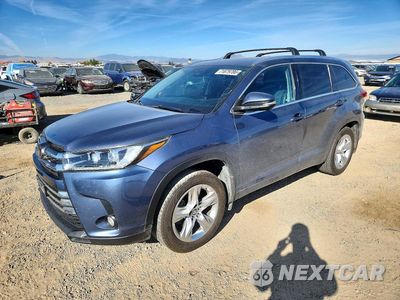 2017 TOYOTA HIGHLANDER LIMITED 5TDDZRFH8HS386815 - główne zdjęcie licytacji z USA - miniatura