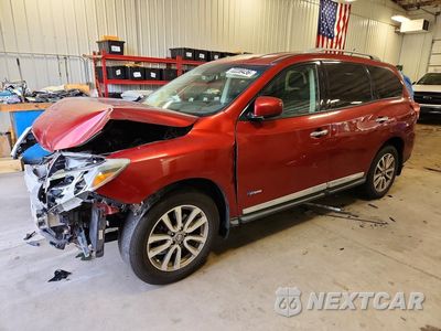 2014 NISSAN PATHFINDER HYBRID SL 5N1CR2MM7EC642163 - główne zdjęcie licytacji z USA - miniatura