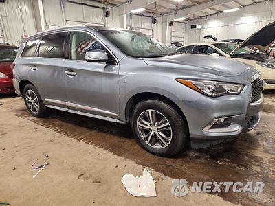 Czwarte zdjęcie samochodu z boku: 2017 INFINITI QX60 BASE VIN:5N1DL0MM4HC519614 - miniatura