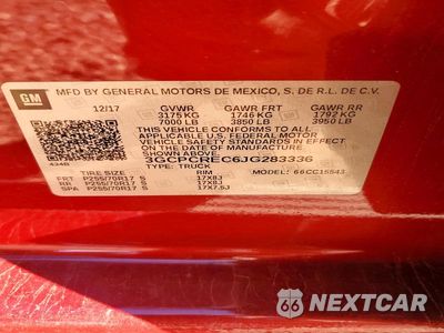Zdjęcie 13 z 13 samochodu: 2018 CHEVROLET SILVERADO C1500 LT VIN:3GCPCREC6JG283336 - miniatura