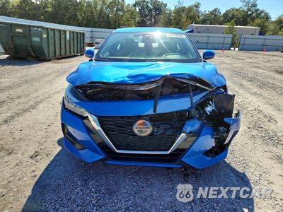 Piąte zdjęcie samochodu w środku: 2021 NISSAN SENTRA SV VIN:3N1AB8CV5MY273485 - miniatura