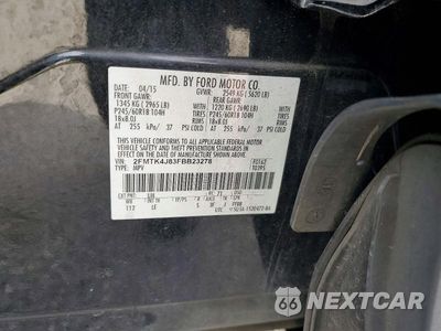 Zdjęcie 14 z 14 samochodu: 2015 FORD EDGE SEL VIN:2FMTK4J83FBB23278 - miniatura