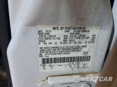 Zdjęcie 12 z 12 samochodu: 2011 FORD F250 SUPER DUTY VIN:1FT7W2BT6BEC28297 - miniatura