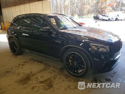 Czwarte zdjęcie samochodu z boku: 2019 MERCEDES-BENZ GLC 63 4MATIC AMG VIN:WDC0G8JB2KF486539 - miniatura