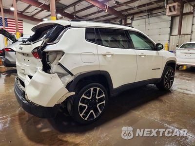 Trzecie zdjęcie samochodu z tyłu: 2017 JEEP COMPASS LIMITED VIN:3C4NJDCB9HT631903 - miniatura