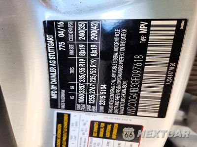 Zdjęcie 13 z 13 samochodu: 2016 MERCEDES-BENZ GLC 300 VIN:WDC0G4JB3GF097618 - miniatura