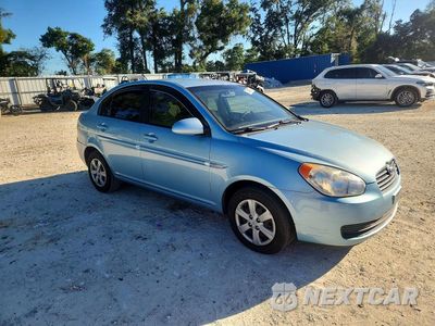 Czwarte zdjęcie samochodu z boku: 2008 HYUNDAI ACCENT GLS VIN:KMHCN46C98U267869 - miniatura