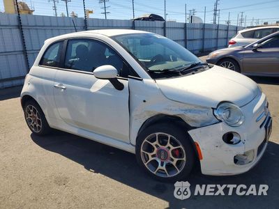 Czwarte zdjęcie samochodu z boku: 2012 FIAT 500 SPORT VIN:3C3CFFBR0CT313698 - miniatura