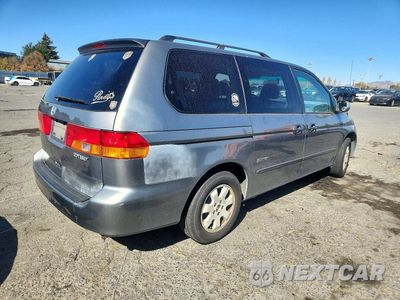 Trzecie zdjęcie samochodu z tyłu: 2002 HONDA ODYSSEY EX VIN:5FNRL18672B020926 - miniatura