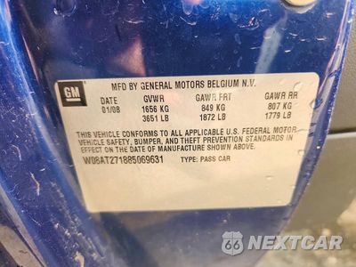 Zdjęcie 12 z 12 samochodu: 2008 SATURN ASTRA XR VIN:W08AT271885069631 - miniatura