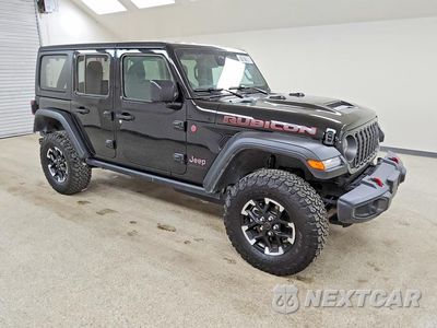 Czwarte zdjęcie samochodu z boku: 2026 JEEP WRANGLER RUBICON VIN:1C4PJXFGXTW248637 - miniatura