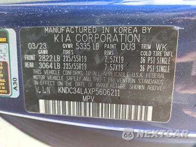 Zdjęcie 13 z 13 samochodu: 2023 KIA EV6 WIND VIN:KNDC34LAXP5606211 - miniatura