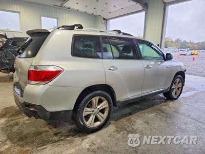 Trzecie zdjęcie samochodu z tyłu: 2012 TOYOTA HIGHLANDER LIMITED VIN:5TDDK3EH2CS109217 - miniatura