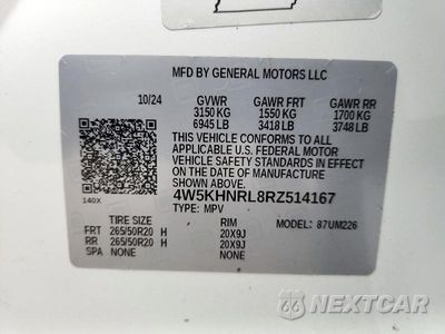 Zdjęcie 14 z 14 samochodu: 2024 ACURA ZDX A-SPEC VIN:4W5KHNRL8RZ514167 - miniatura
