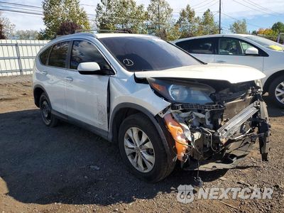 Czwarte zdjęcie samochodu z boku: 2013 HONDA CR-V EXL VIN:5J6RM4H73DL077996 - miniatura