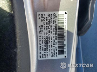 Zdjęcie 13 z 13 samochodu: 2004 HONDA CR-V EX VIN:SHSRD78834U257815 - miniatura